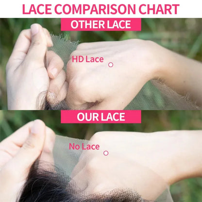 40 Inch Body Wave 5x5 Glueless Wig 100% Human Hair Pre-plucked Brazilian 200 Density 13x6 Lace Frontal Human Hair Wigs for Women